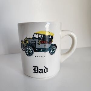 Dad MORRIS Mr. Mugs Coffee Mug Made In England Vintage Collectible Father